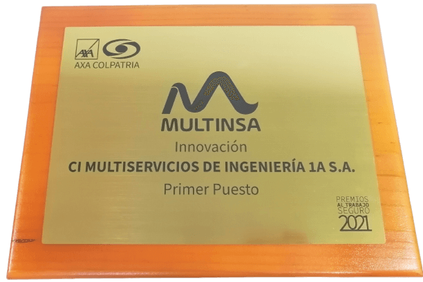 Multinsa fue meritoria del “Premio Innovación en Seguridad y Salud en el Trabajo” de la Regional Santander gracias a la producción del RSE-19.